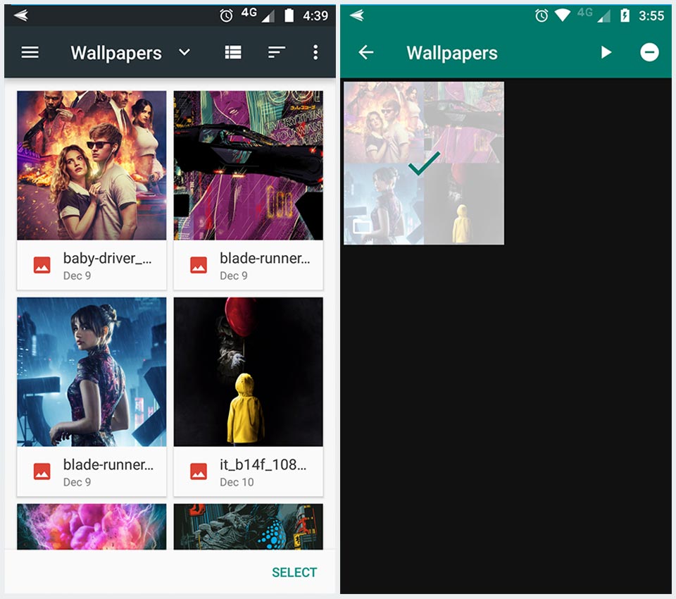 pilih folder wallpaper