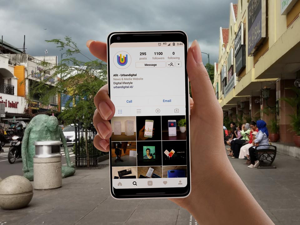 profil akun instagram