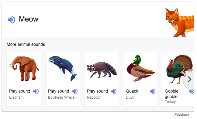 suara binatang google