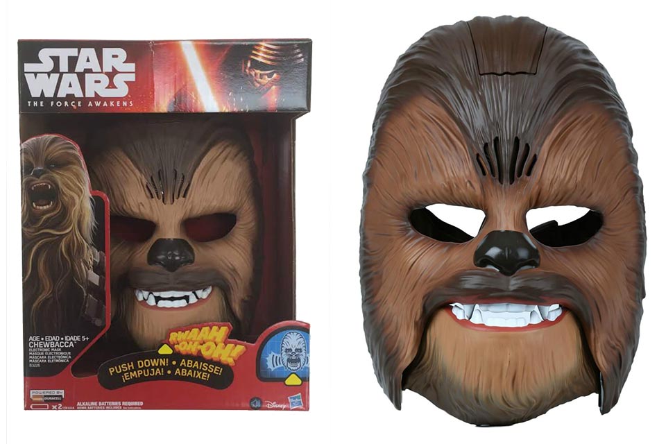 topeng chewbacca star wars