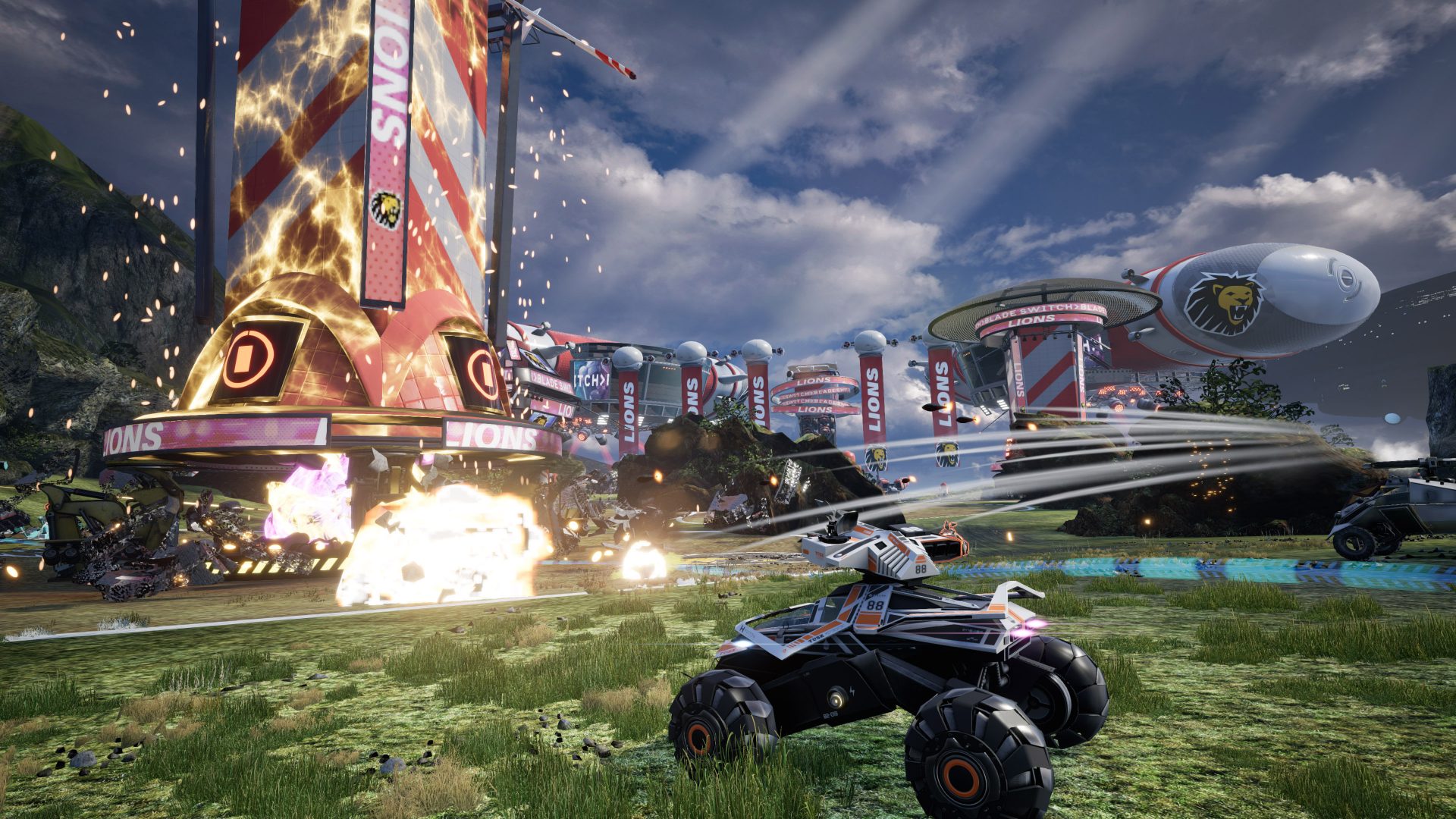 Switchblade, Game MOBA Rasa Twisted Metal