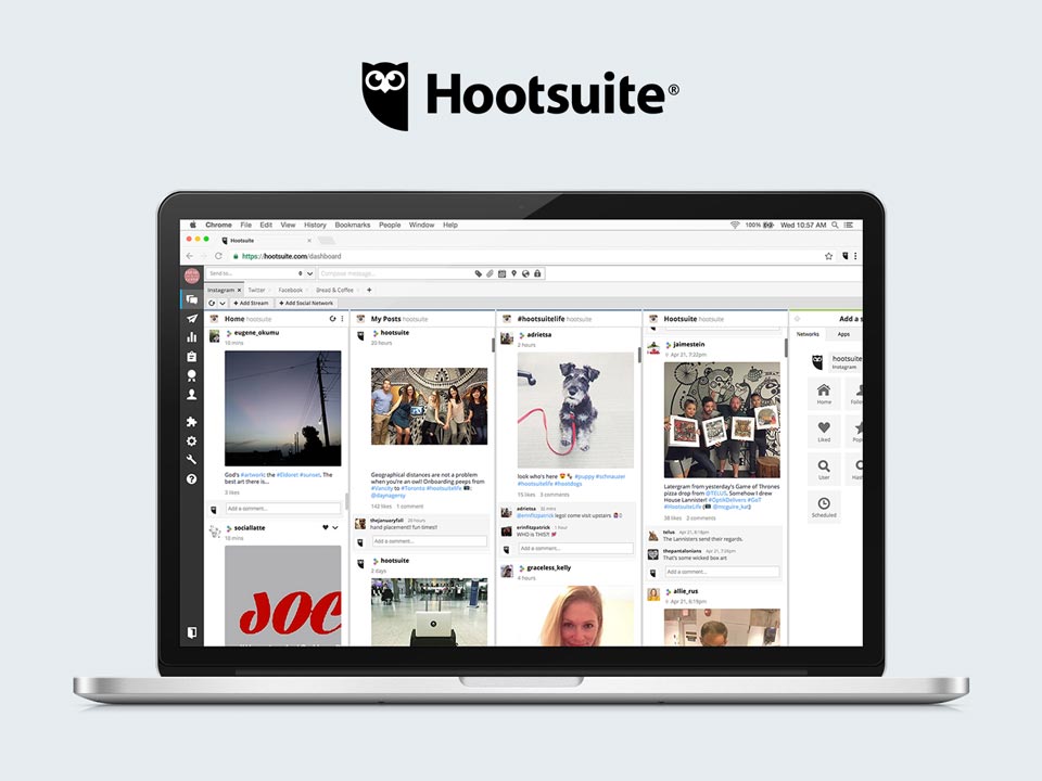aplikasi media sosial hootsuite