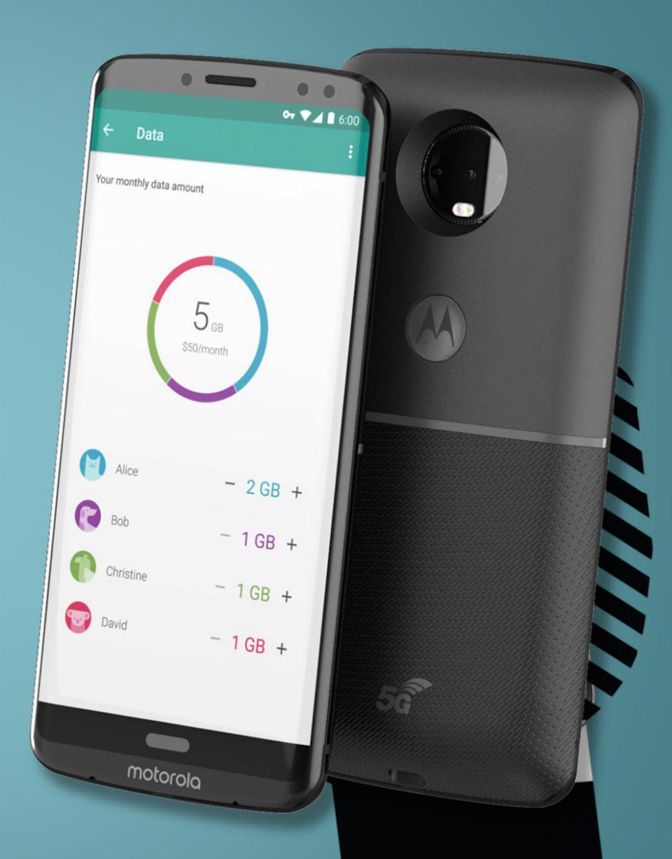 handphone moto z3 2018