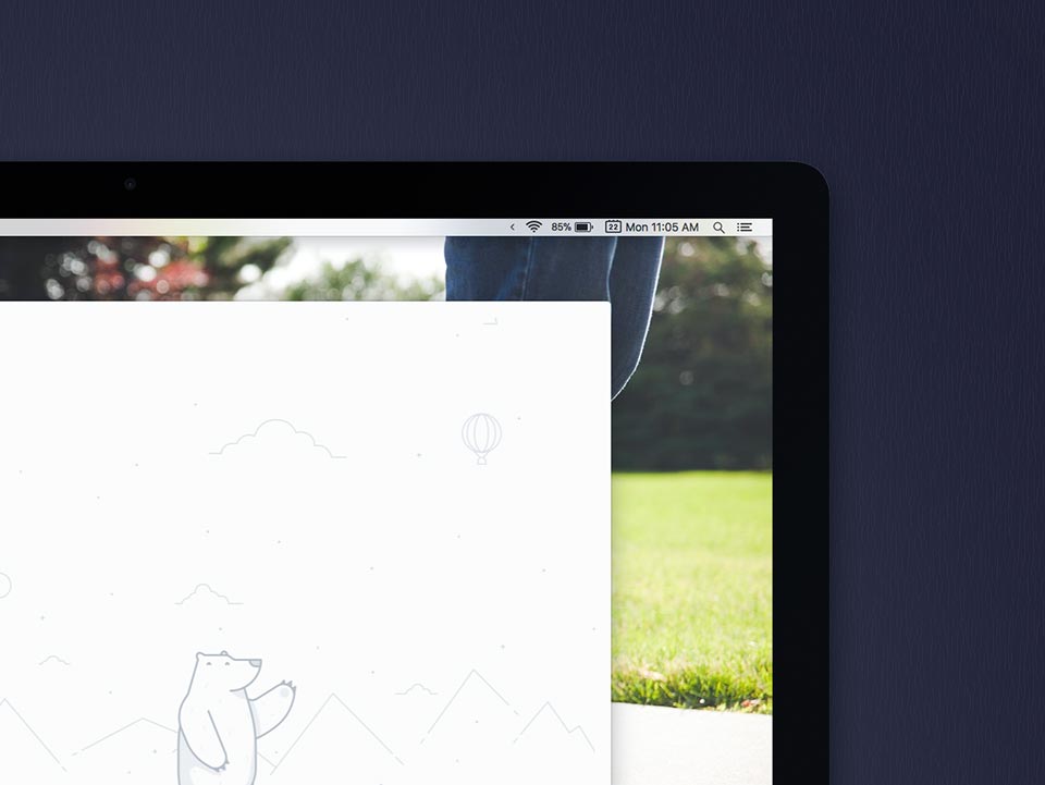 menyembunyikan aplikasi menu bar mac