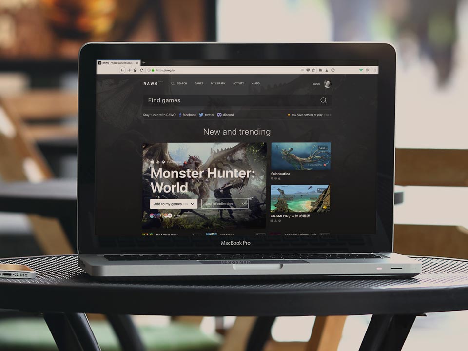website game keren rawg