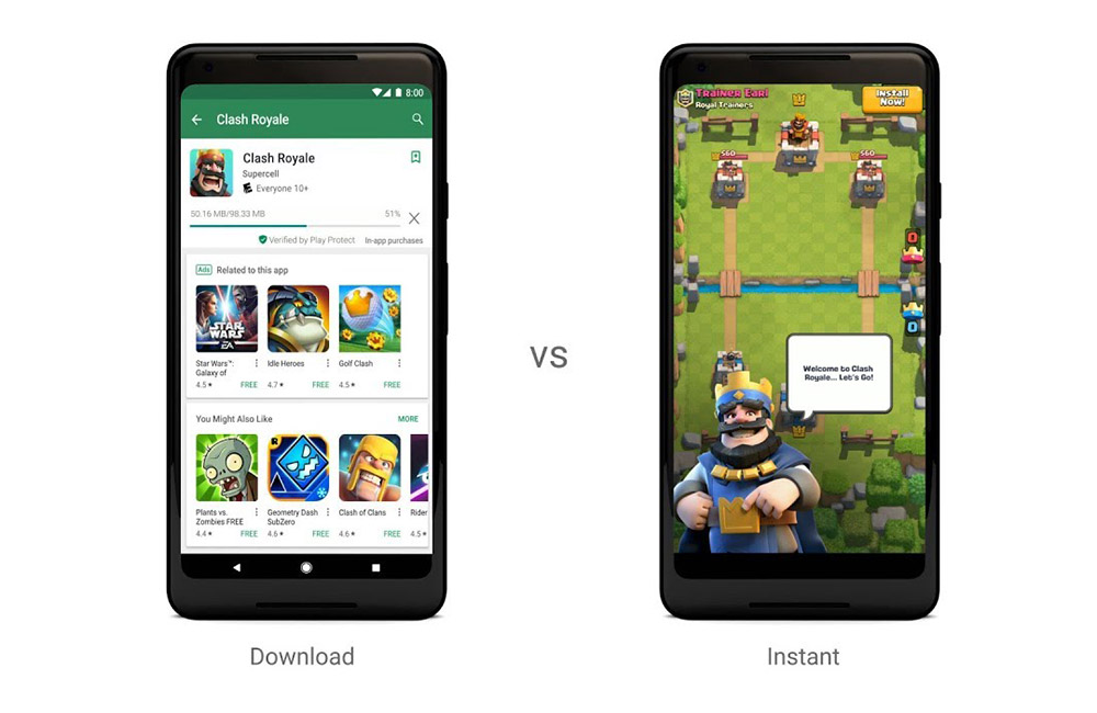 Google Play Instant: Coba Dulu Gamenya, Instalnya Nanti