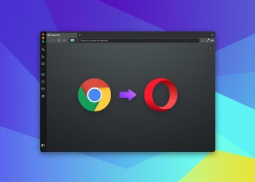chrome ke opera