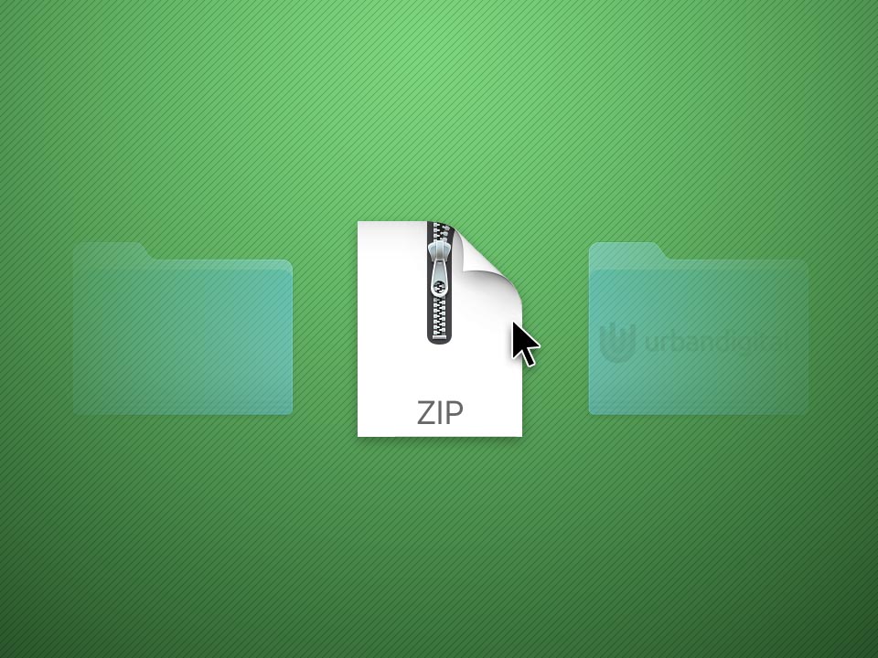 Zip file closed