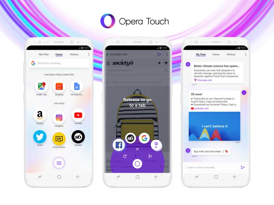 opera touch