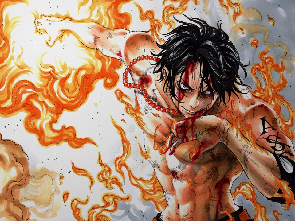 Portgas D. Ace dari komik manga One Piece