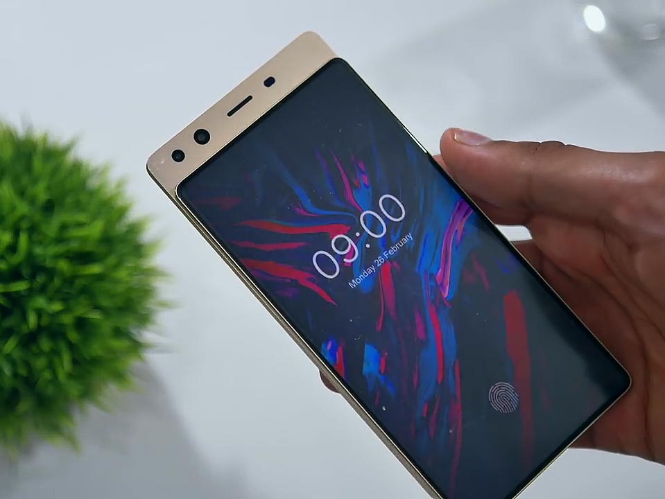 prototipe doogee mix 4 layar bezel-less tanpa poni