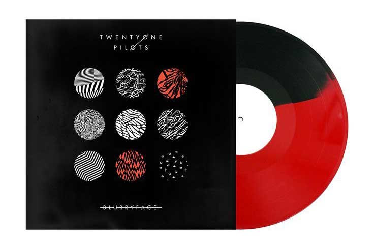 twenty one pilots blurryface red and balck edition