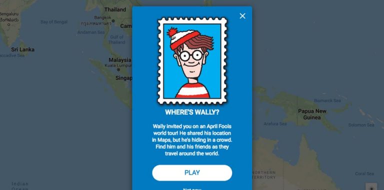 where's wally (waldo) google maps