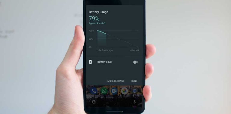 pemakaian baterai handphone android