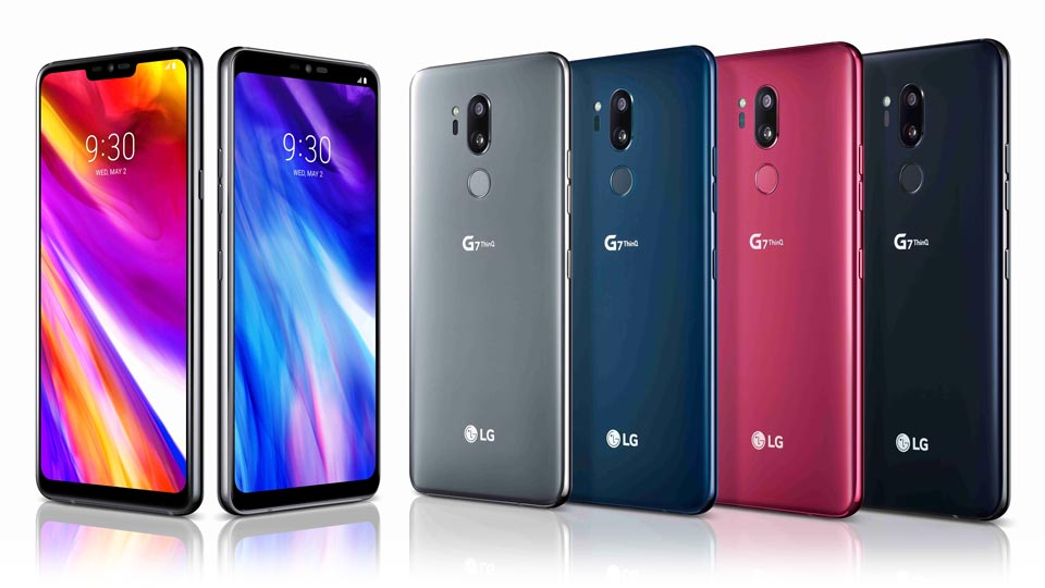 pilihan warna LG G7 ThinQ