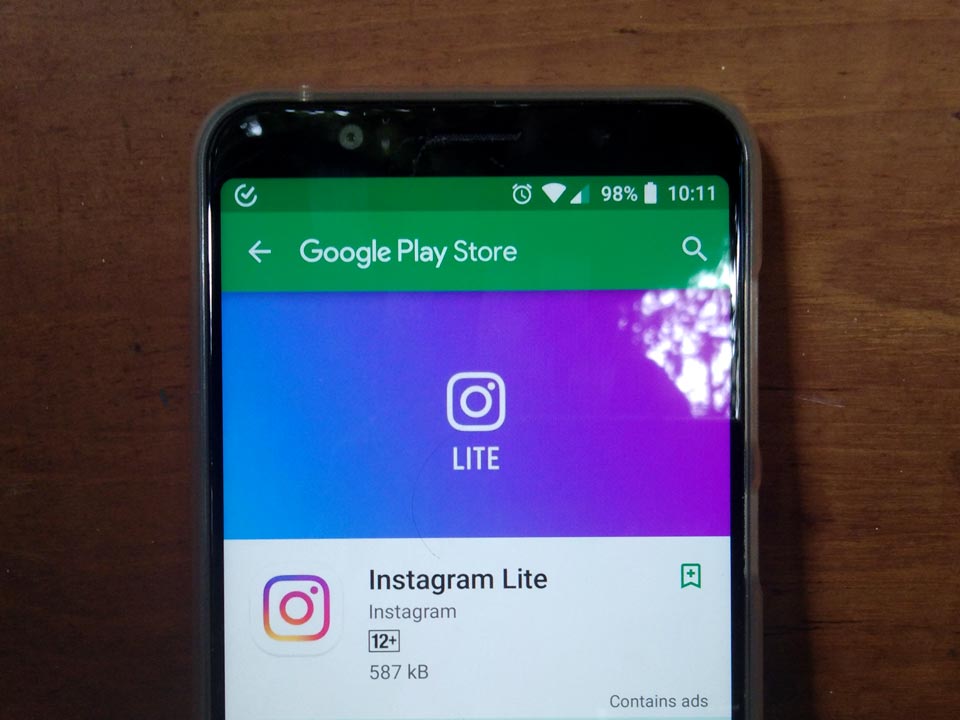 aplikasi instagram lite