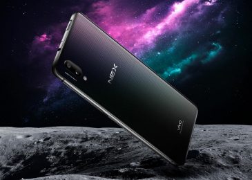 bagian belakang vivo NEX