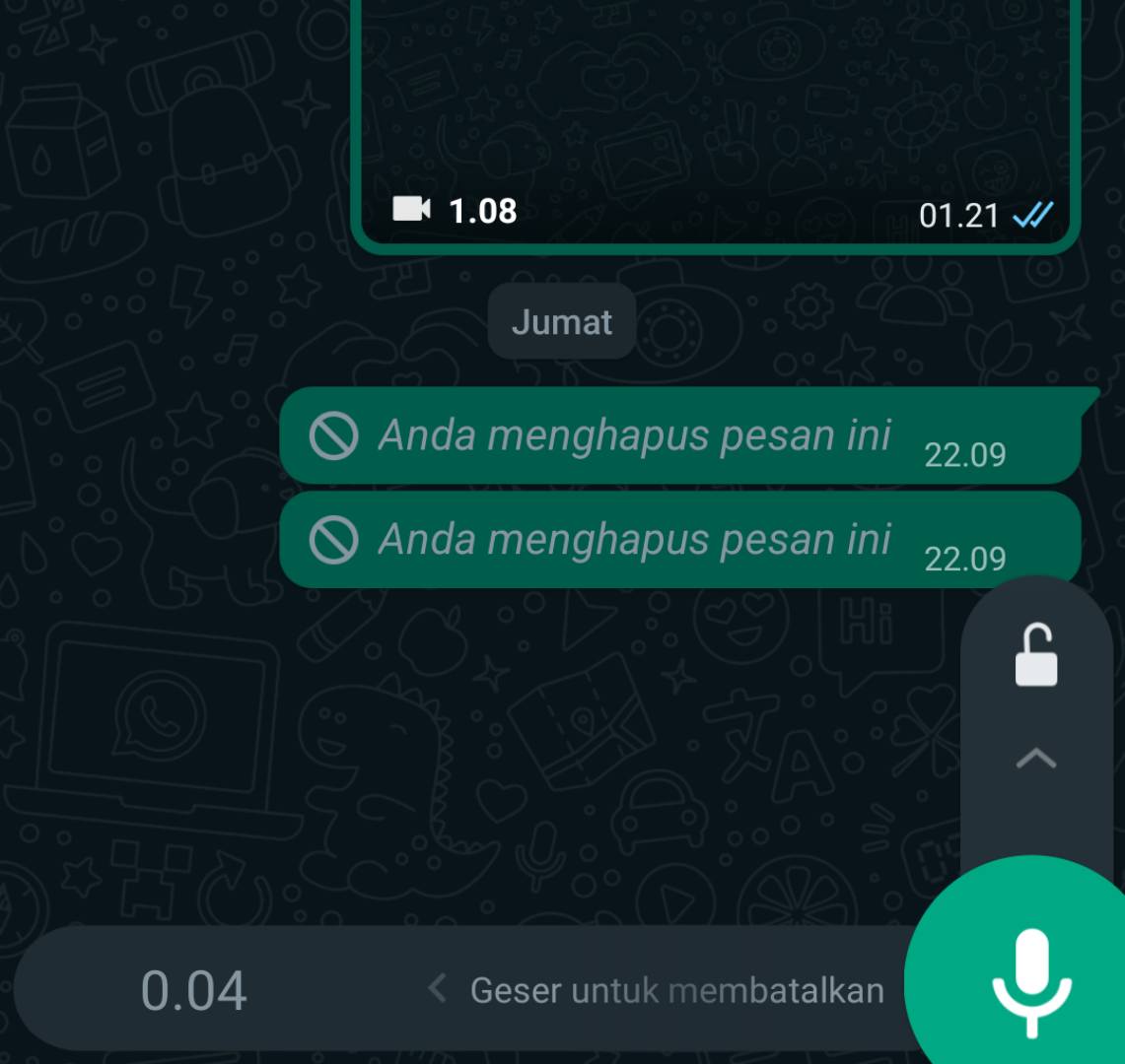 Cara Merekam Voice Note WhatsApp dengan Hands Free Mode