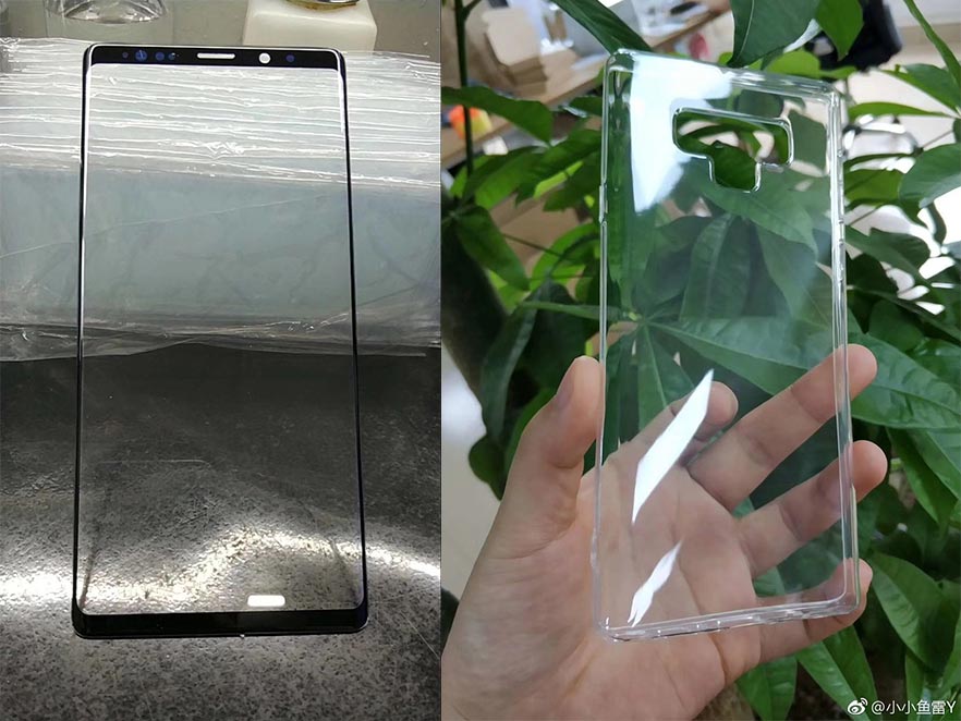 bocoran layar dan aksesoris samsung galaxy note 9