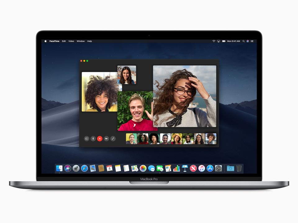 group facetime macos mojave