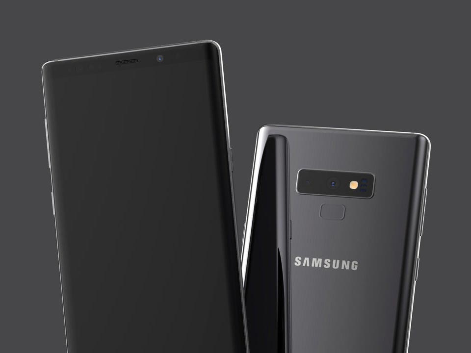 render samsung galaxy note 9