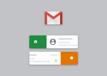 gestur swipe aplikasi gmail