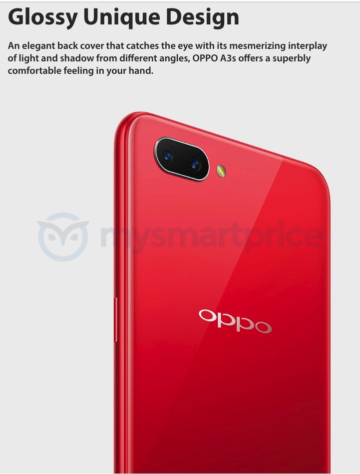 foto leak OPPO A3s