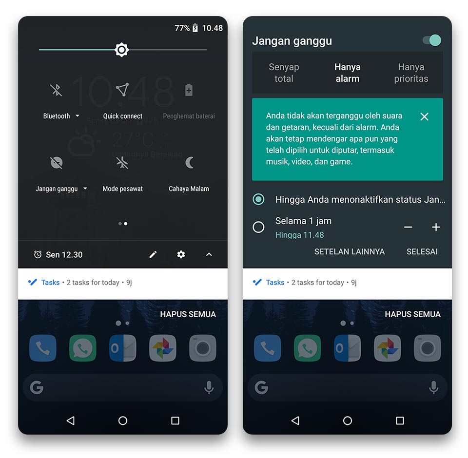 Fitur Jangan Ganggu di Android 8.1 Oreo