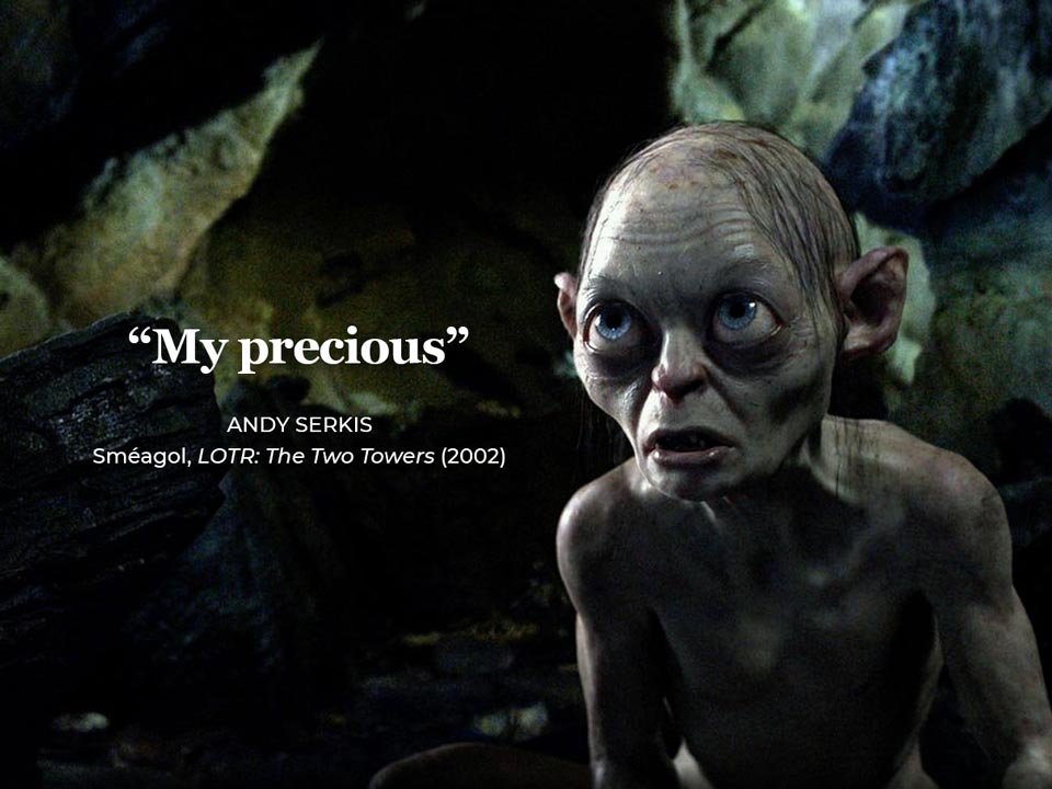 lord of the rings quote my precious