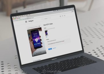 upload video instagram tv di komputer