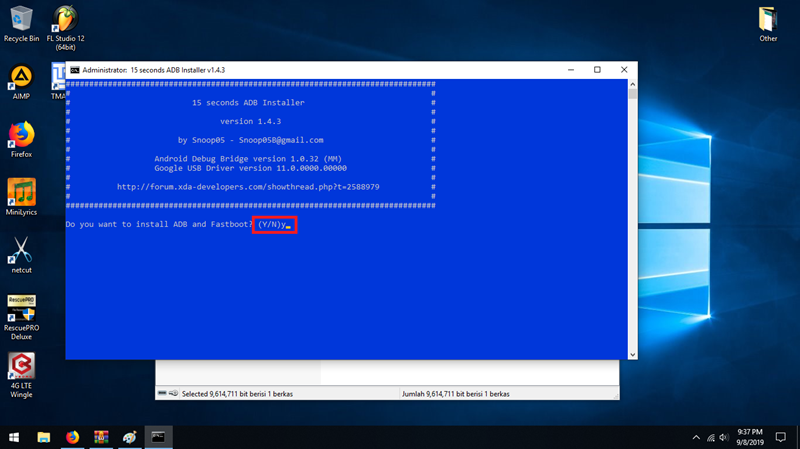 Cara Memasang ADB di Windows - Cara memasang adb windows mac