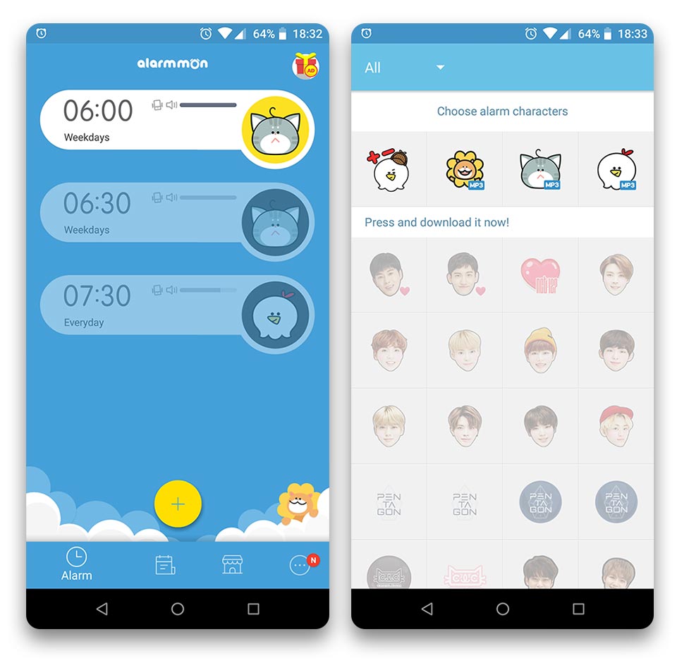 aplikasi alarm android alarmmon