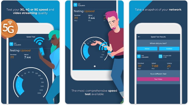 Opensignal - 5G, 4G Speed Test