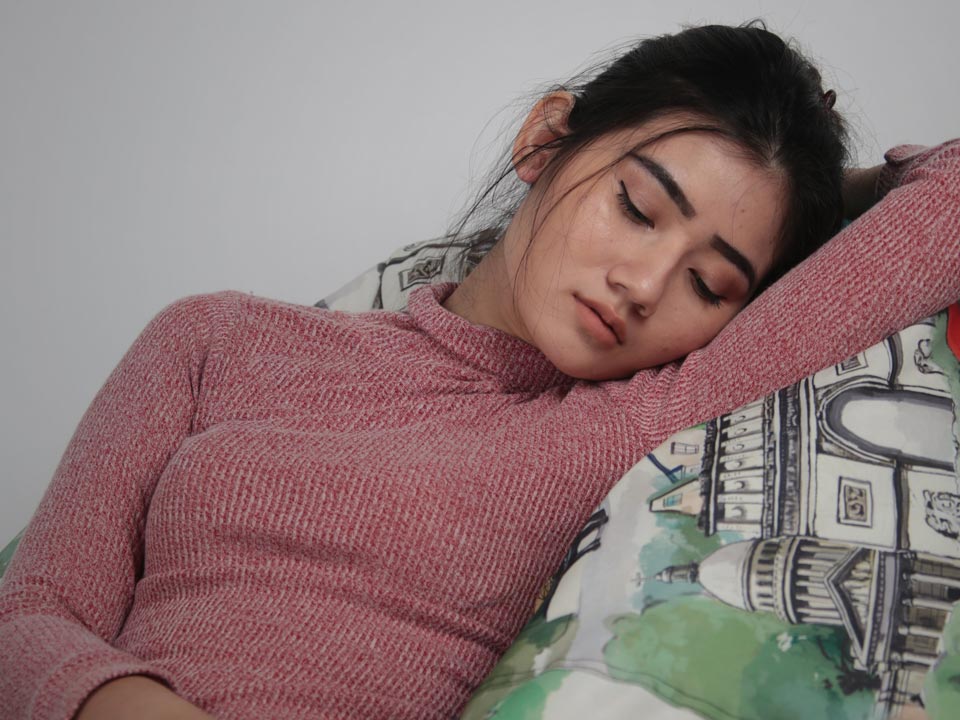 cewek hot tidur