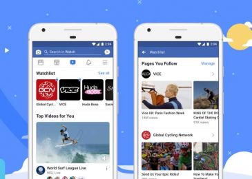 facebook watch di aplikasi