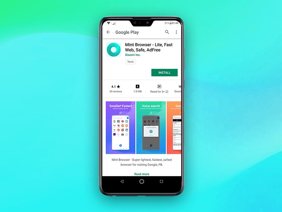 mint browser xiaomi