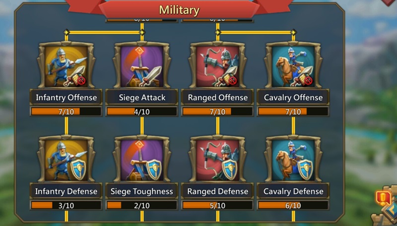 Atur Proporsi Jenis Troops pada Lords Mobile - mengatur troops dalam game lords mobile