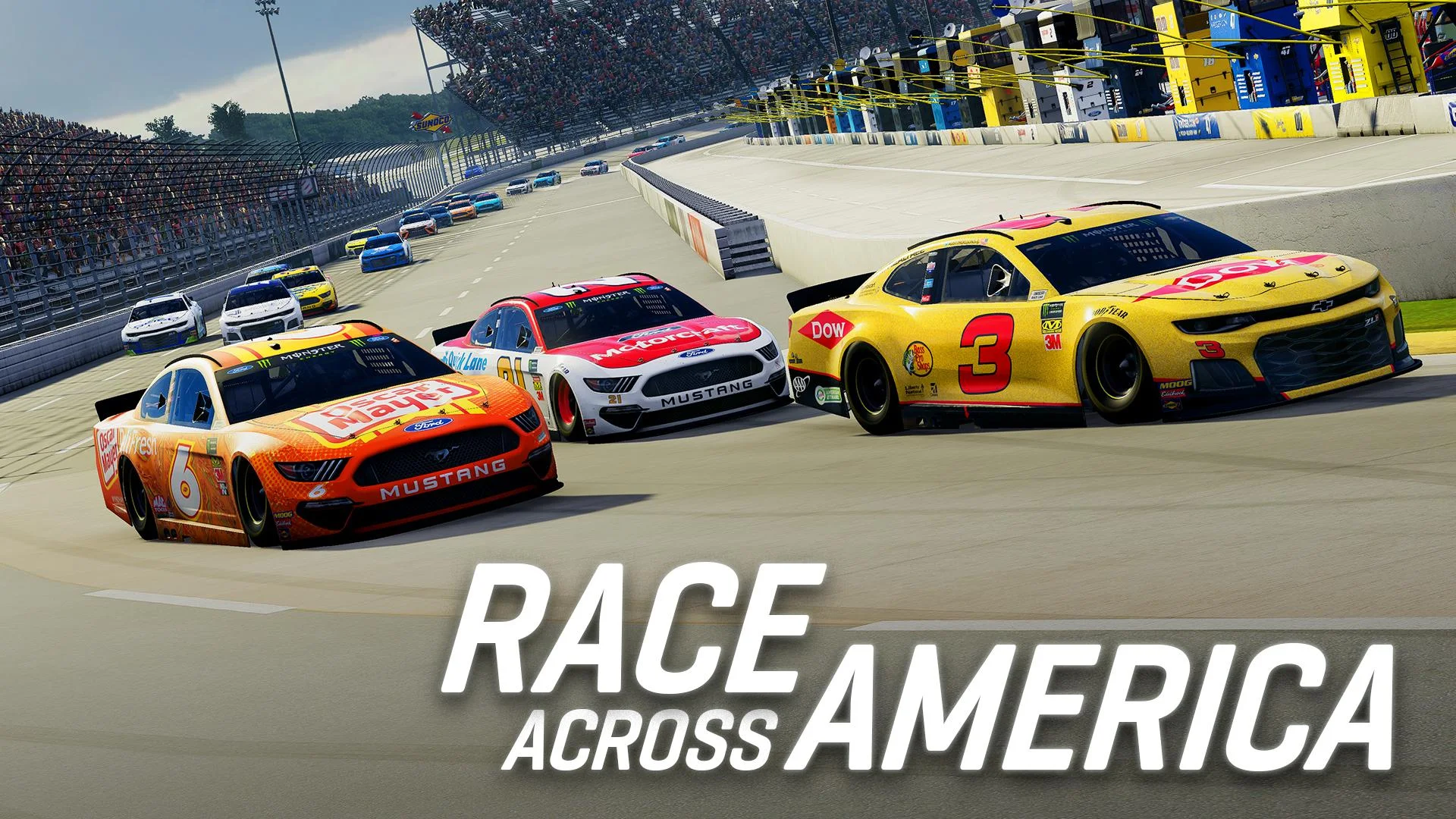 Rekomendasi Game Android Offline Terbaik dan Terbaru - NASCAR Heat Mobile