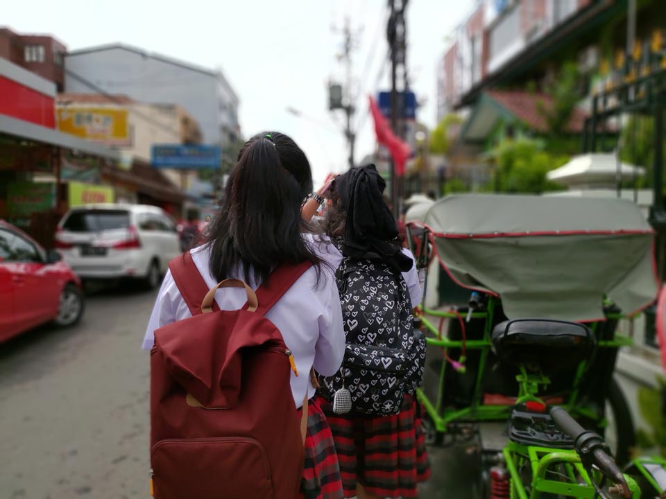 hasil foto ASUS Zenfone 5Z outdoor portait mode