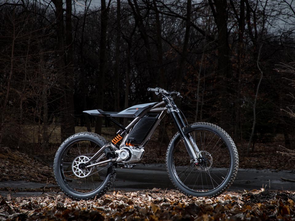 konsep motor elektrik harley-davidson offroad