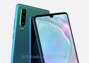 render huawei P30