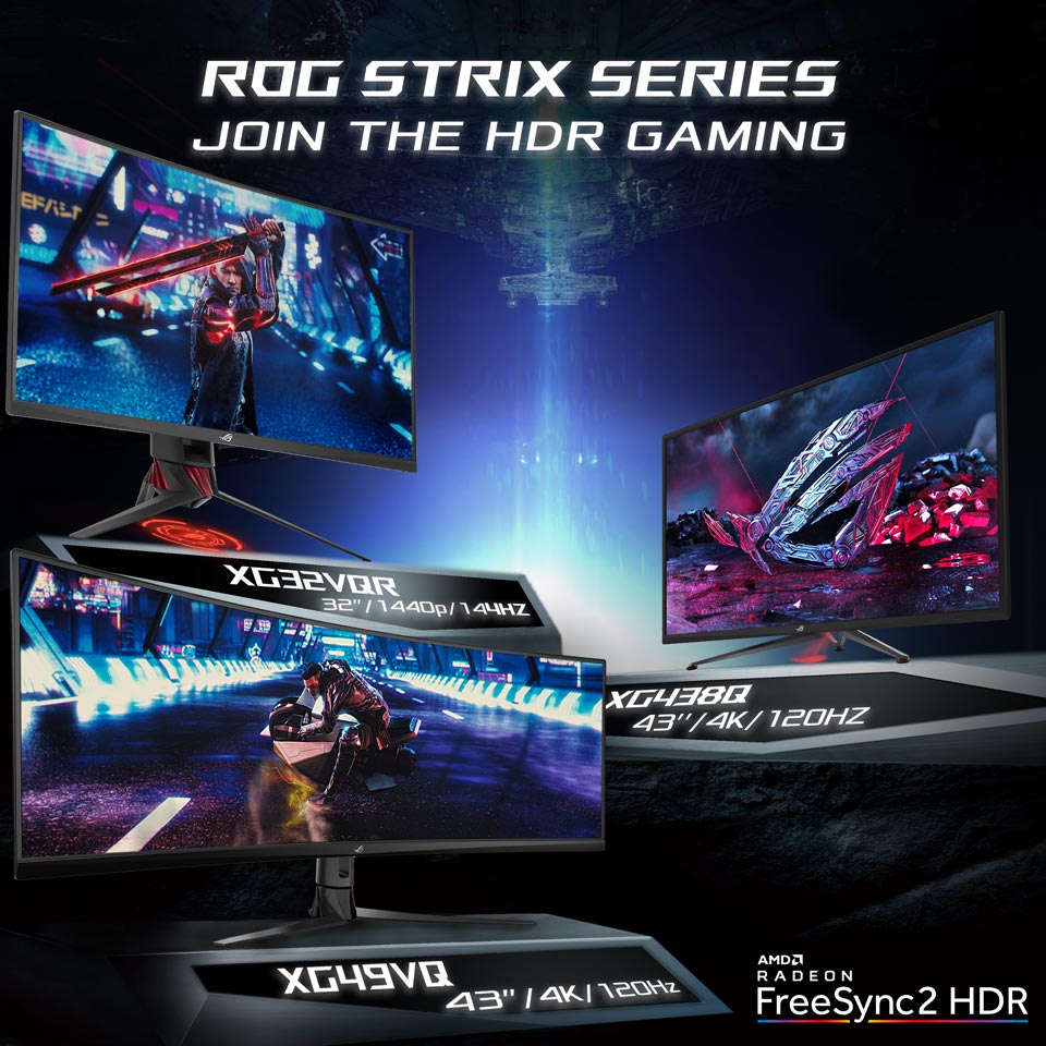 rog strix gaming monitors