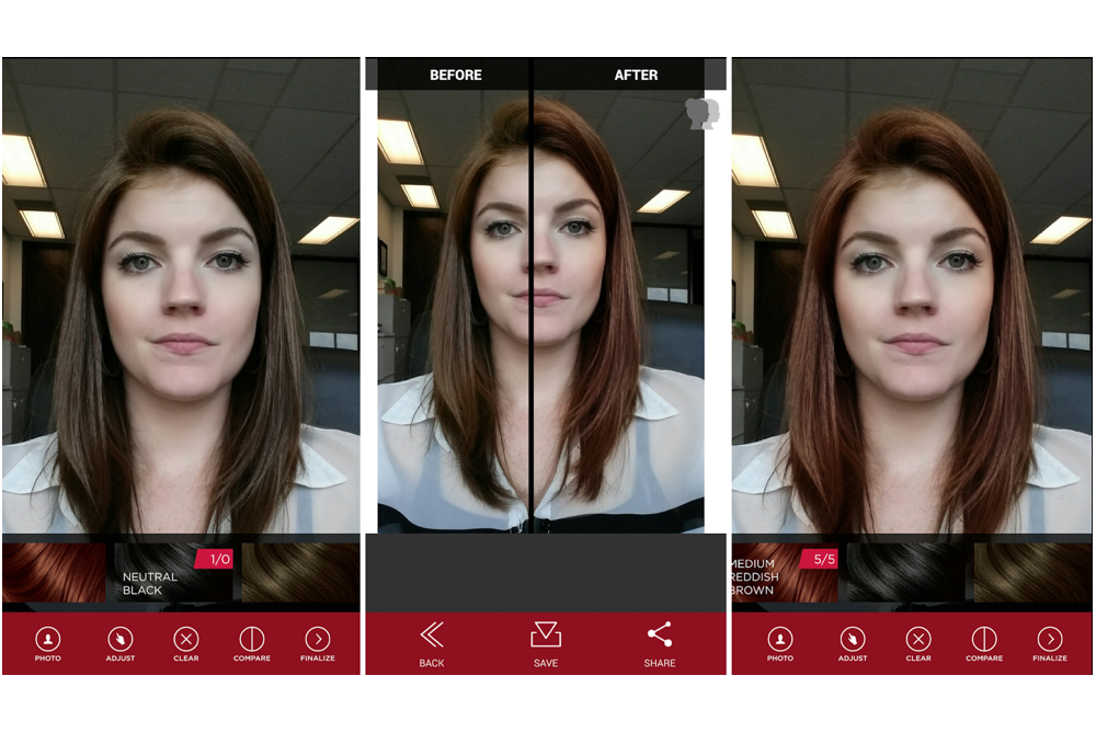 Hair Color by Modiface
