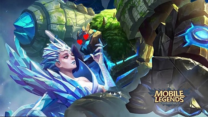 Aurora dan Grock - pasangan hero mobile legends