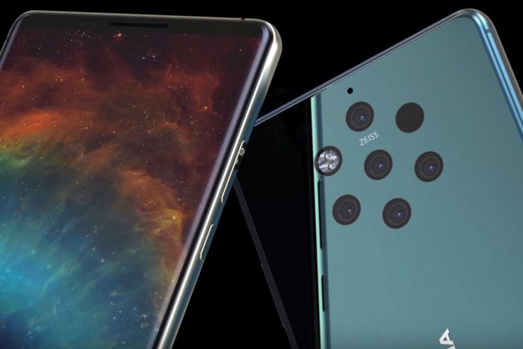 Penampilan smartphone flagship Nokia