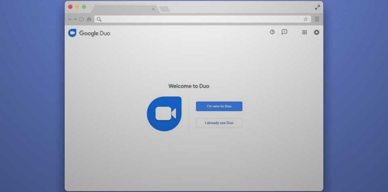 Google duo web chat