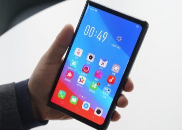 ponsel lipat oppo terlipat