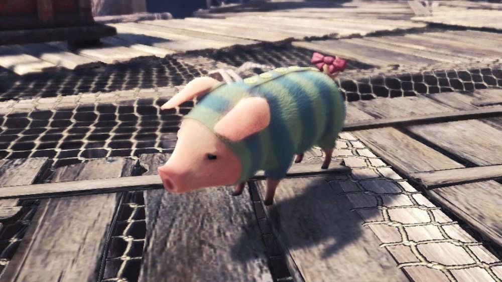 Monster Hunter: World – Pelihara babi bisa dapatkan item terbaik