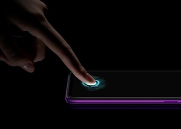 sensor sidik jari di layar