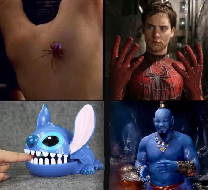 spider-man aladdin meme